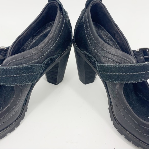 Timberland Earth Keeper Chauncey Mary Jane Buckled Heels, Size 8M - Picture 4 of 7